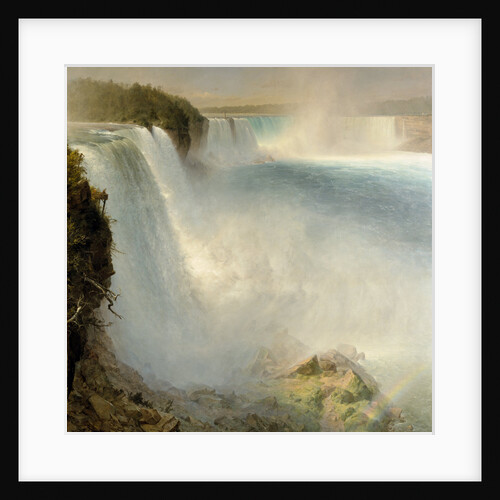 Niagara Falls, from the American Side by Frederic Edwin Church